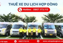 DỊCH VỤ CHO THUÊ XE HỢP ĐỒNG DU LỊCH 
