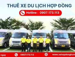 DỊCH VỤ CHO THUÊ XE HỢP ĐỒNG DU LỊCH 